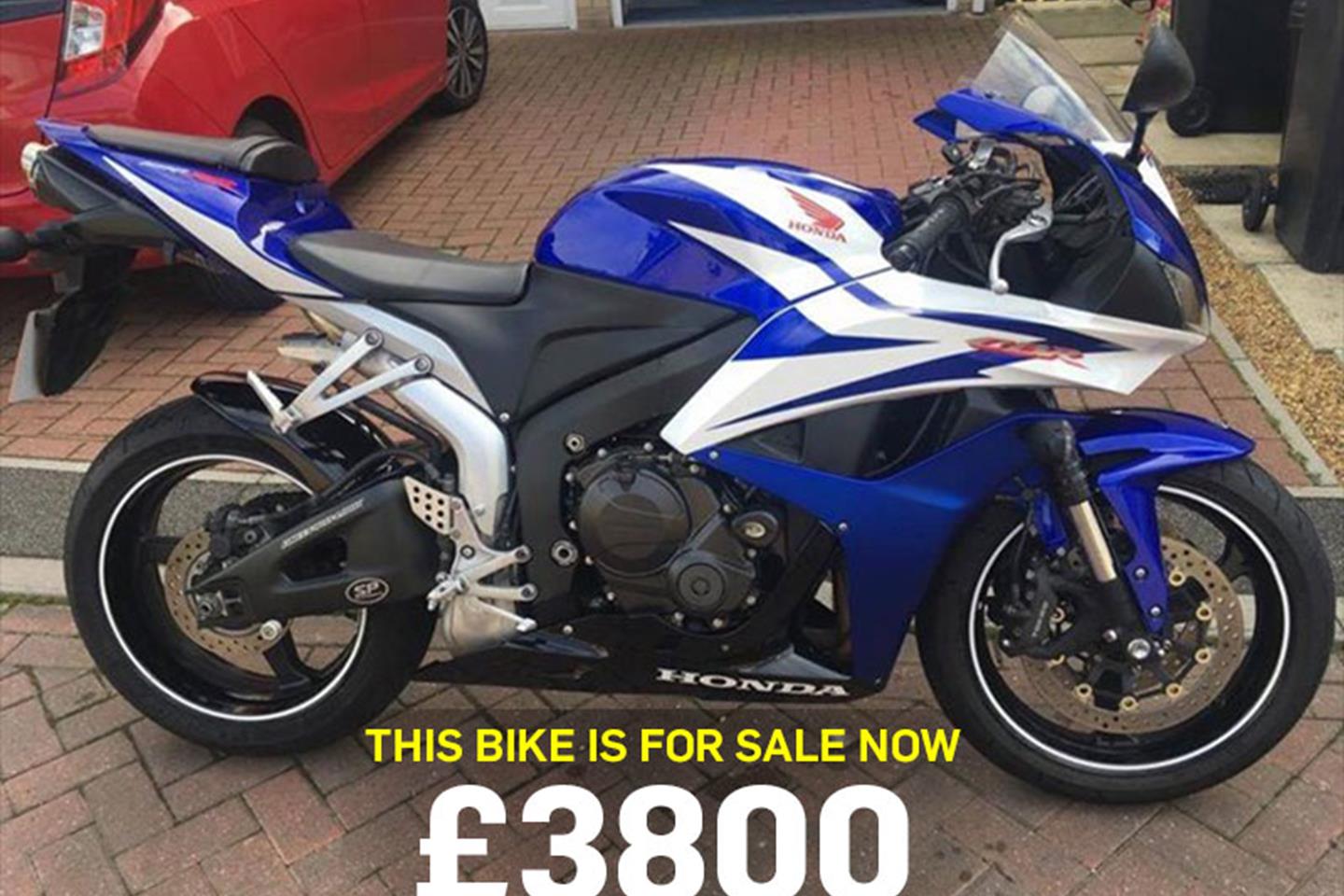 used honda cbr600rr