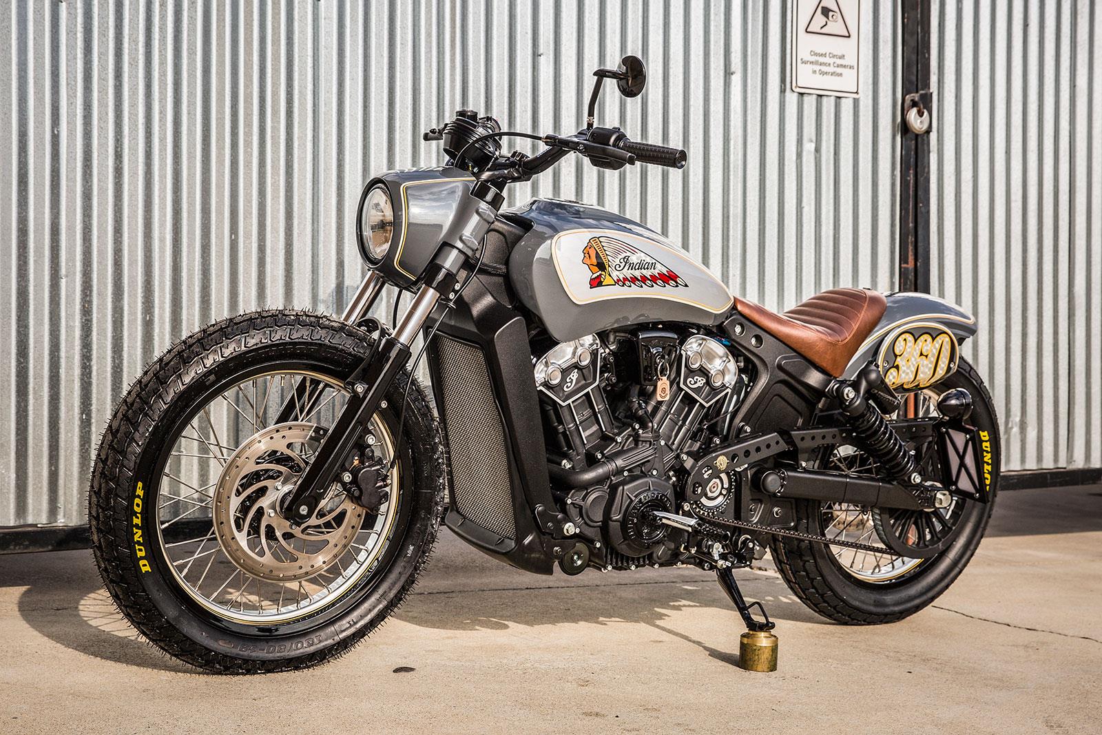 indian scout bobber roland sands exhaust