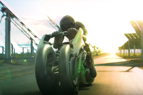 Have Kawasaki taken the three wheeler concept to the next level?
