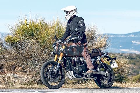 Exclusive spy shots: Triumph testing 1200 Scrambler with true off-road potential