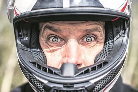 New rider: Face your fears…