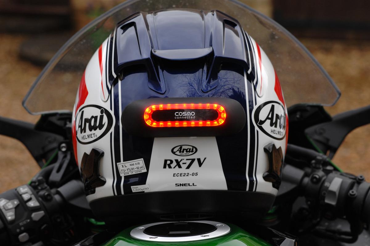 Product review: Cosmo Connected Helmet Brake Light | MCN