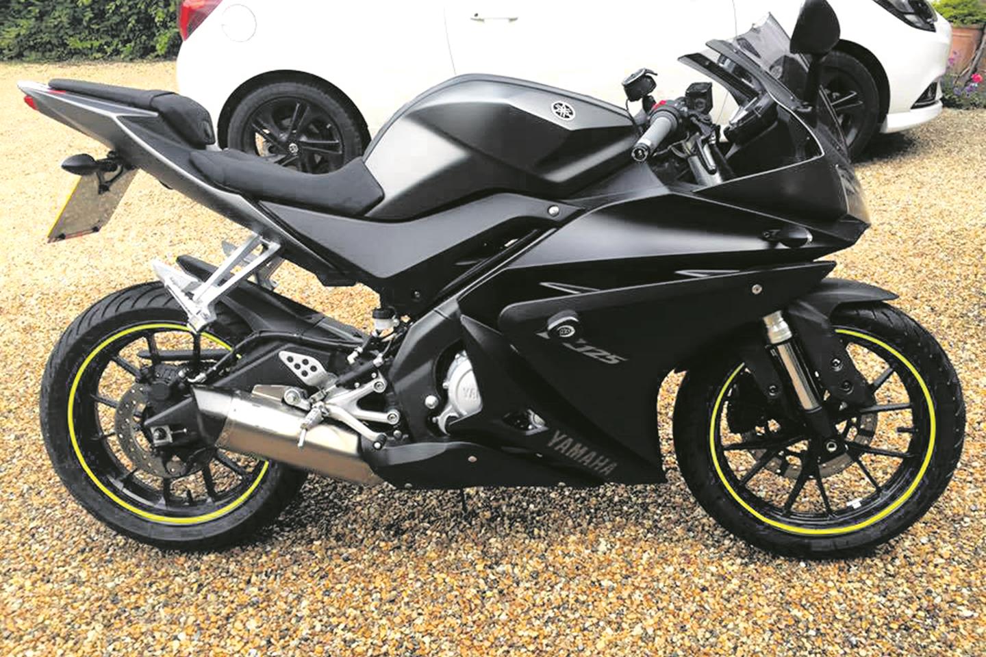 yamaha yzf r125 michelin pilot street