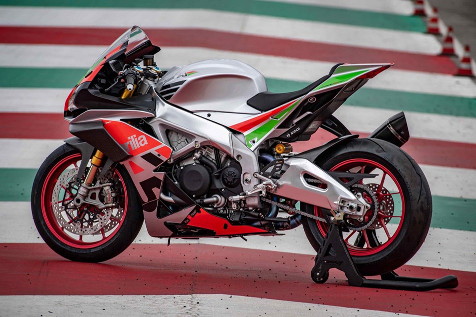 First ride incoming: Aprilia's new RSV4 gives you wings | MCN