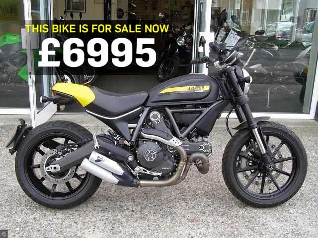 ducati scrambler full throttle for sale