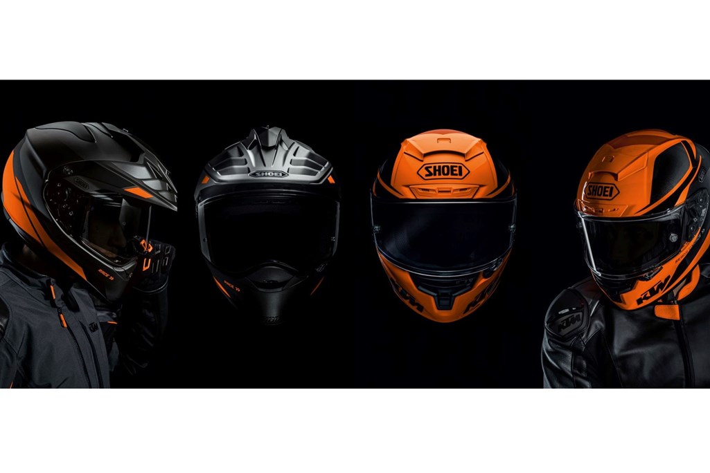 KTM team up with Shoei to release two new helmets for 2018 MCN