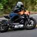 Michael Neeves riding the Harley-Davidson Livewire