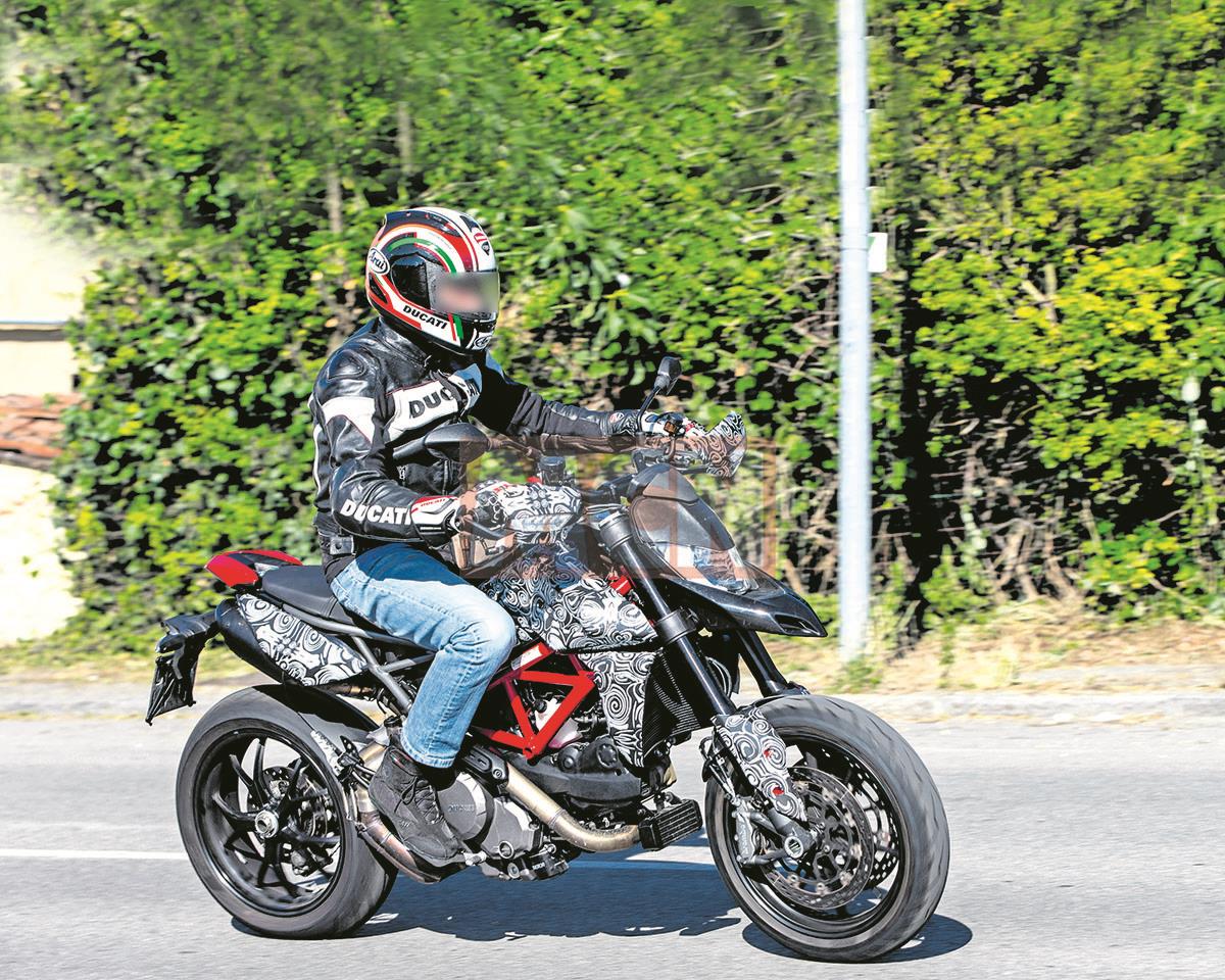 Spied Will Ducati Release A Revamped Hypermotard For 2019 MCN