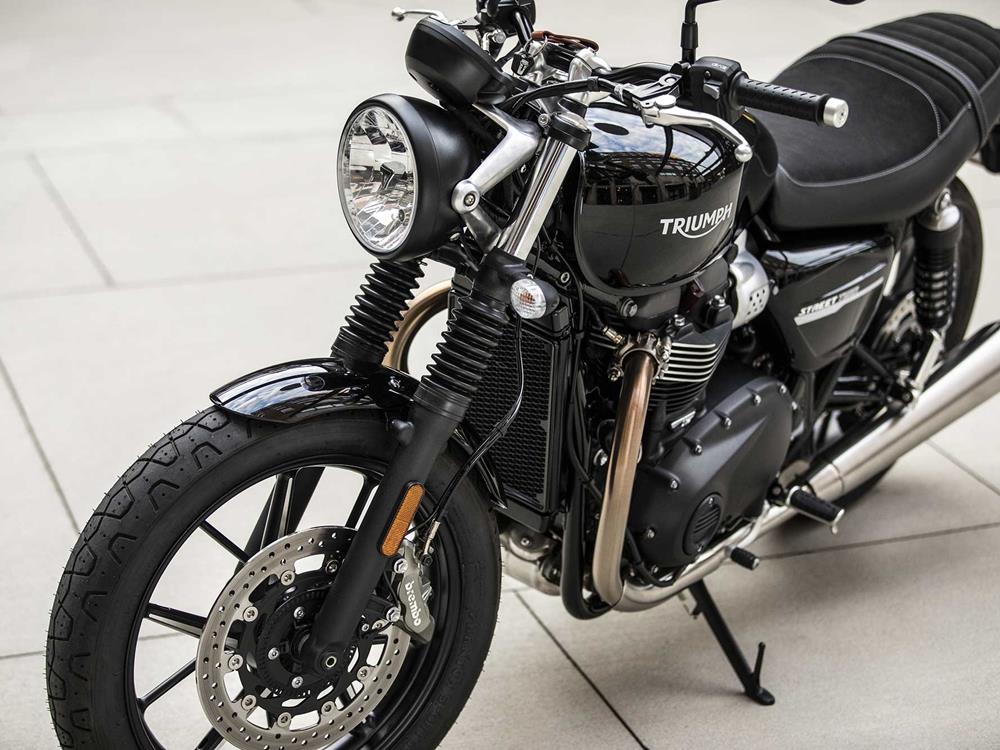 The Street Twin sports an understated design