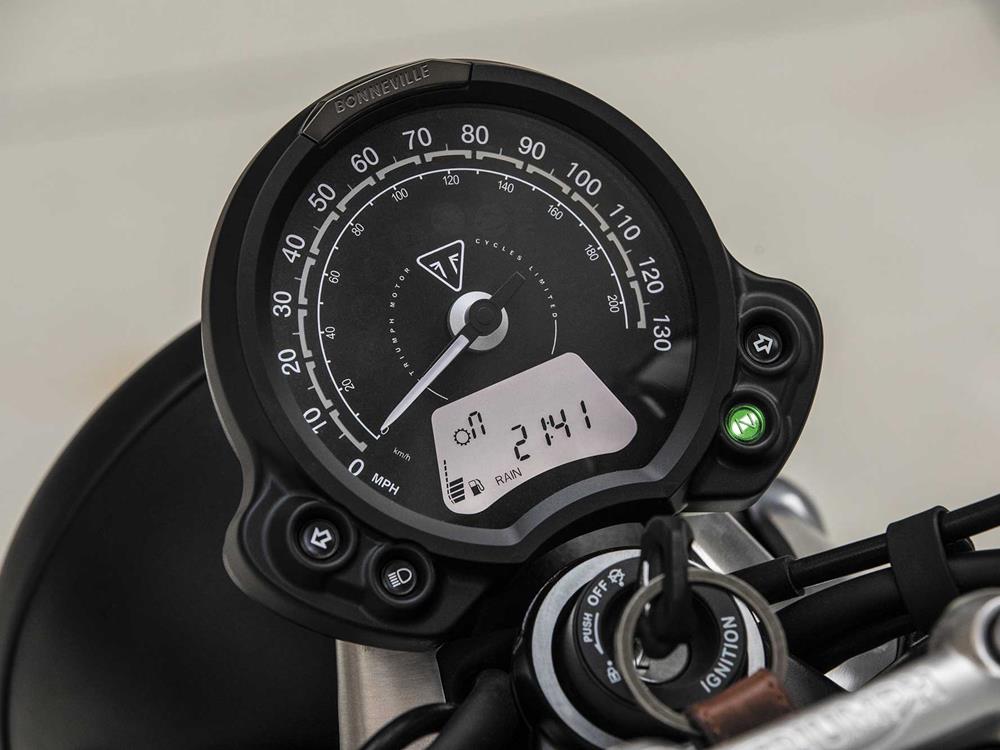 More classy clocks feature on the 2019 bike