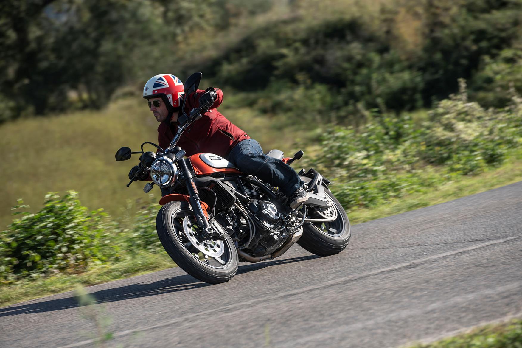 ducati scrambler orange