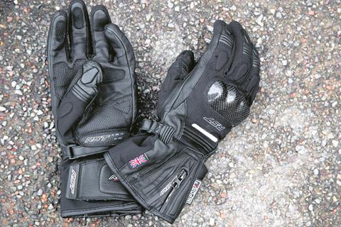 Buffalo BR30 Leather Motorcycle Sports Gloves