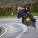Cornering right on the Kawasaki Versys 1000 SE in the wet