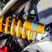 The rear shock of the Ducati Hypermotard 950