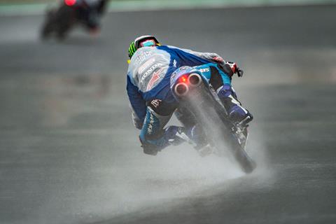 Moto3: Lopez the surprise star in Spanish rain