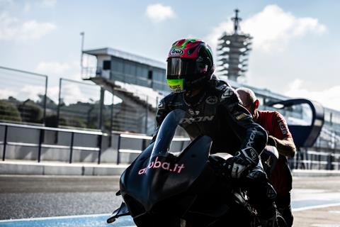 BSB: Brookes on first V4 test: 'I feel like I'm on a MotoGP bike!'