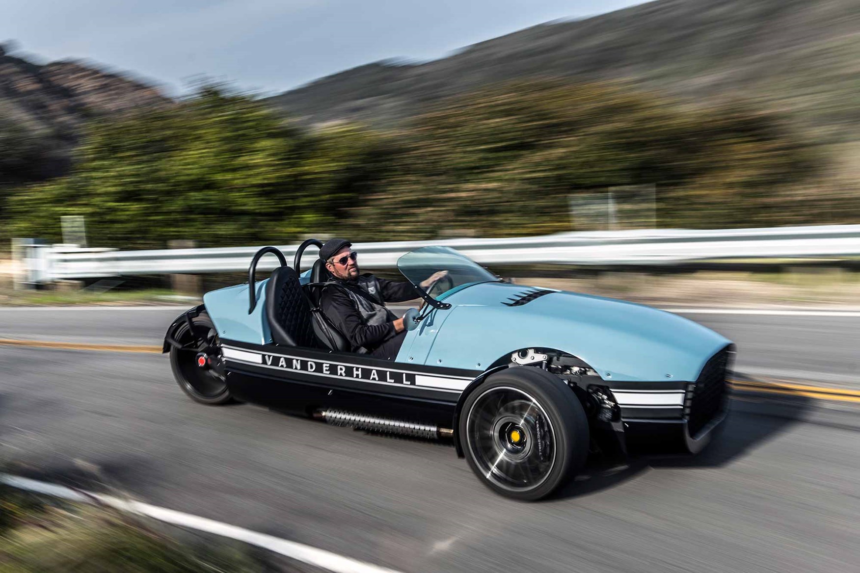 Vanderhall Venice three-wheeler can be driven on a bike licence