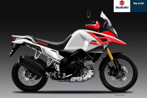 Suzuki special build hints at teaser for V-Strom based DR BIG