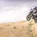 Getting some air on the KTM 790 Adventure R