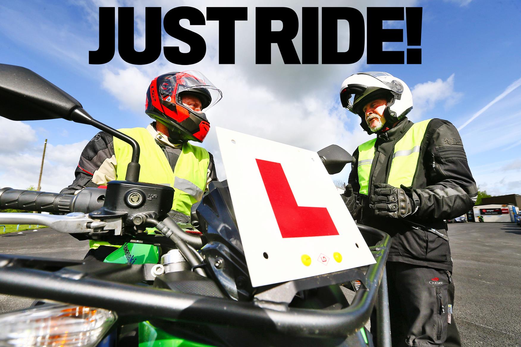 New to motorcycling? You need Just Ride! MCN