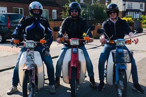 Charity trio to ride from John O'Groats to Land's End on Honda C90s