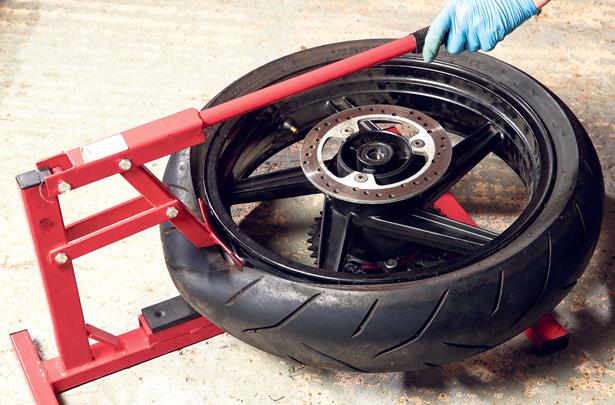 motorcycle tyre removal tool