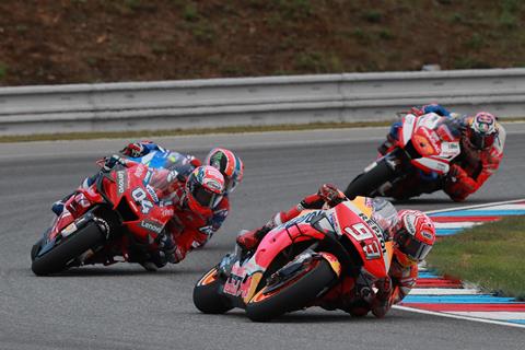 Brno MotoGP: Marquez takes dominant win ahead of Dovi and Miller, Cal fifth.