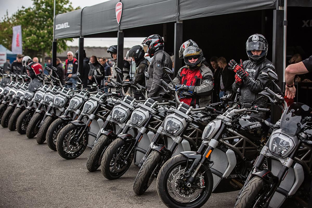 ducati roadshow rolls into the bike shed mcn