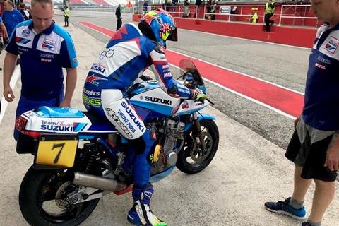 Team Classic Suzuki Katana's final fling