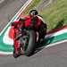 Ducati Panigale V2 knee down cornering shot