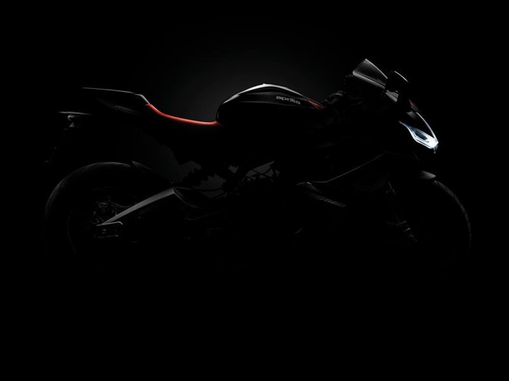 Aprilia tease new RS660 middleweight in silhouette image