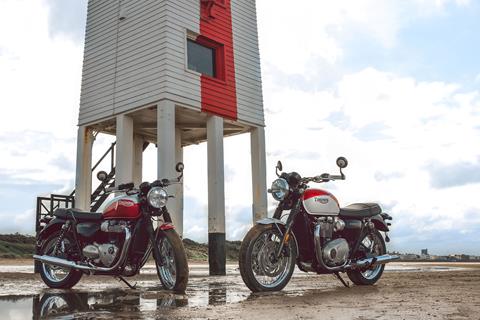 Triumph pay tribute to Bud Ekins with special T100 and T120