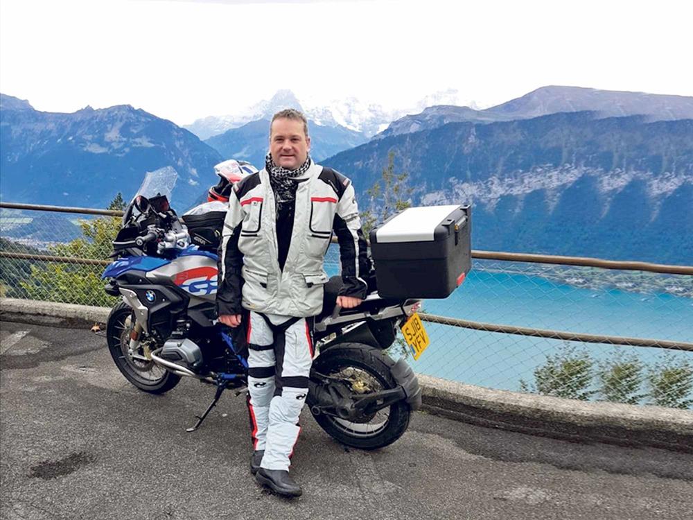 Gordon Hill took his BMW R1200GS Rallye on tour