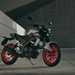 2020 Yamaha MT-125 static side profile in red and black