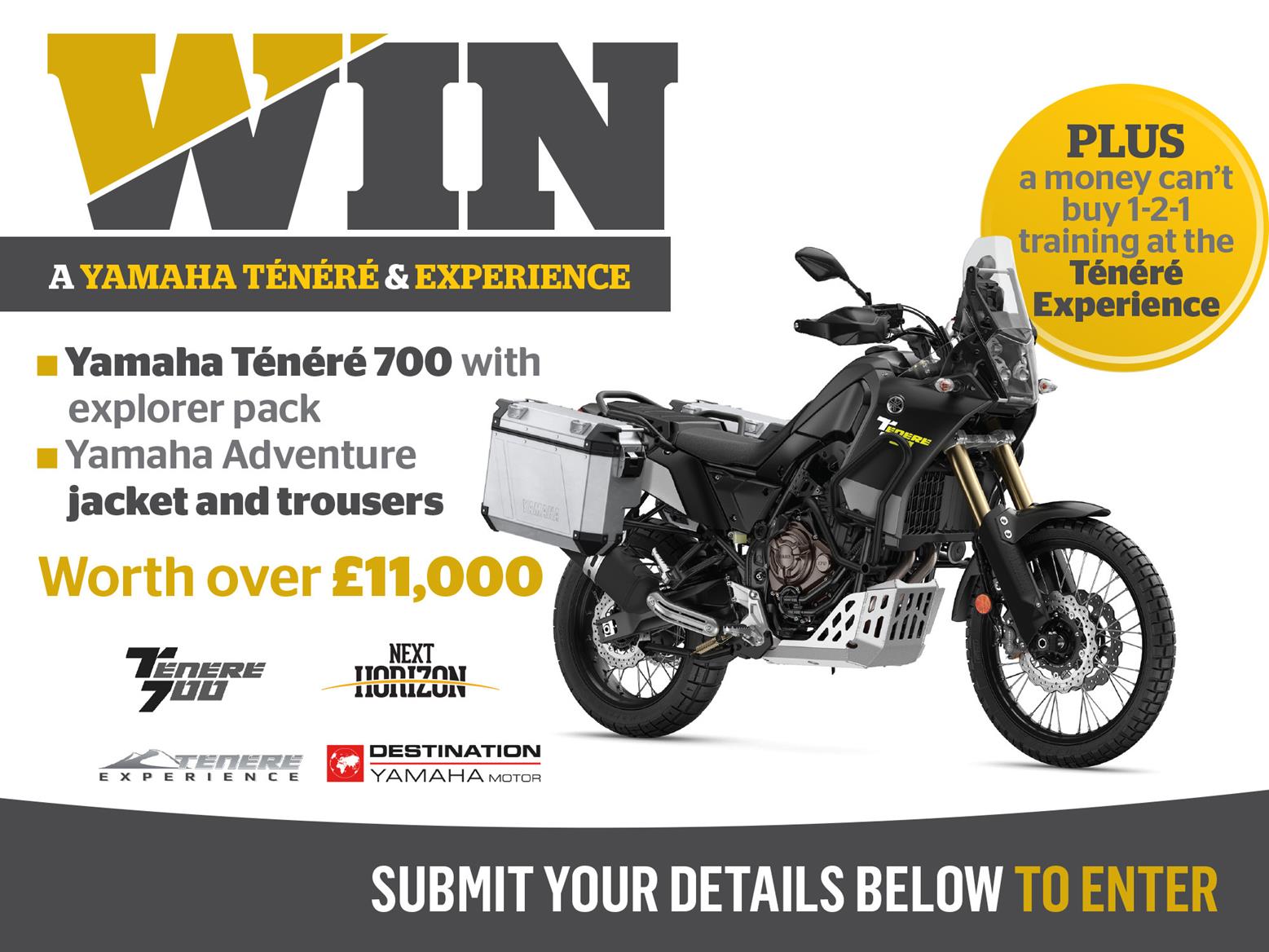 Win A Yamaha Tenere Experience Mcn