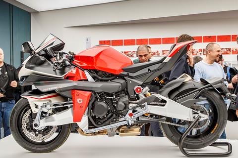 Getting to the hub of Bimota's 'funny front end'