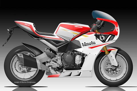 Pre-production version of retro-styled Bimota KB4 set for summer 2020 reveal