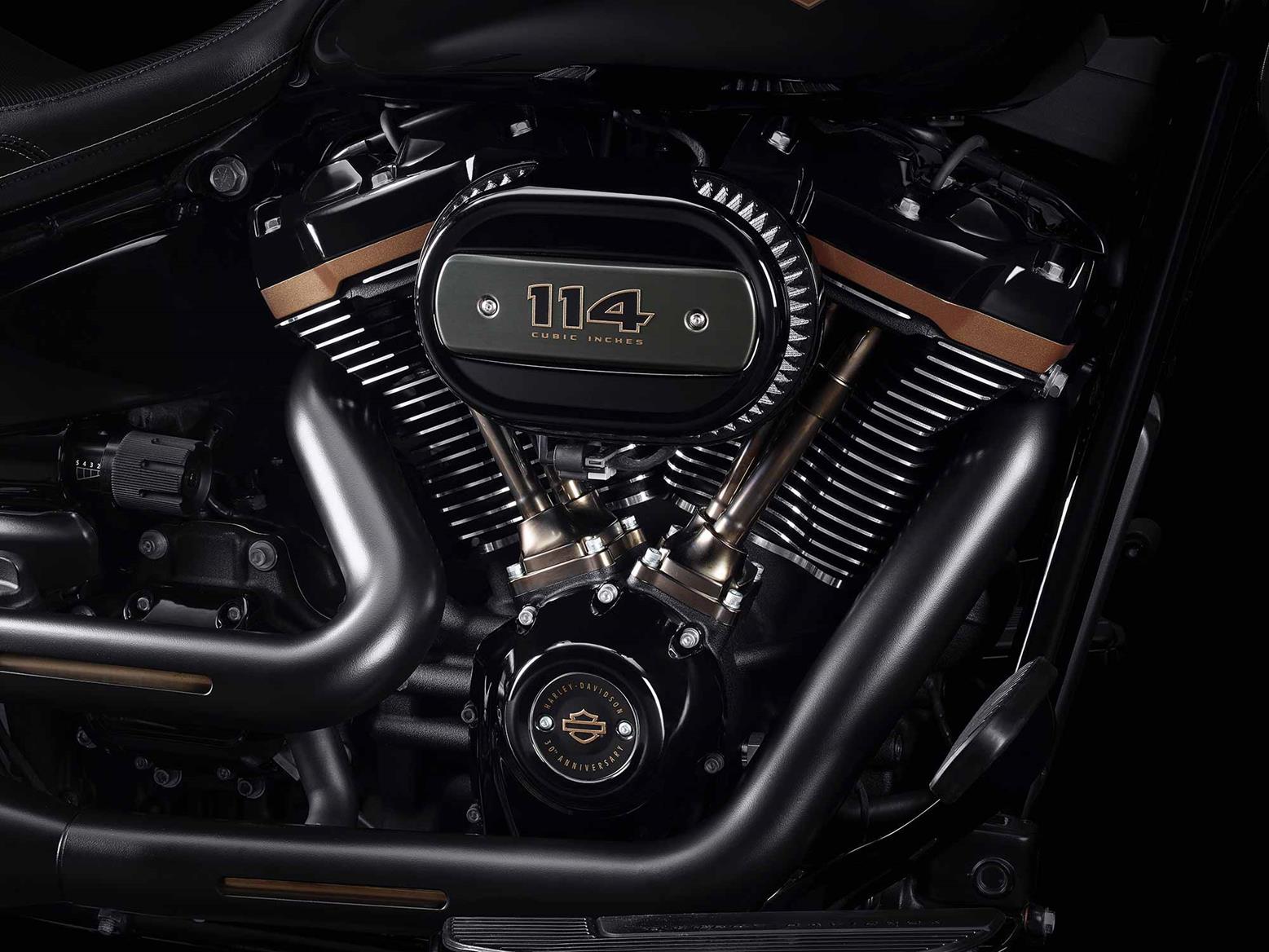 Harley Davidson Celebrate 30 Years Of The Fat Boy With Blacked Out Special Edition Mcn