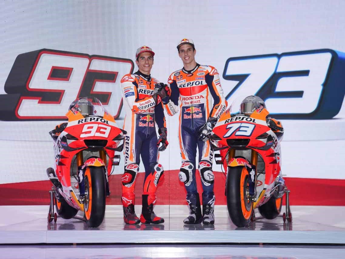 Motogp 2020 Repsol Honda Livery Unveiled By The Marquez Brothers Mcn
