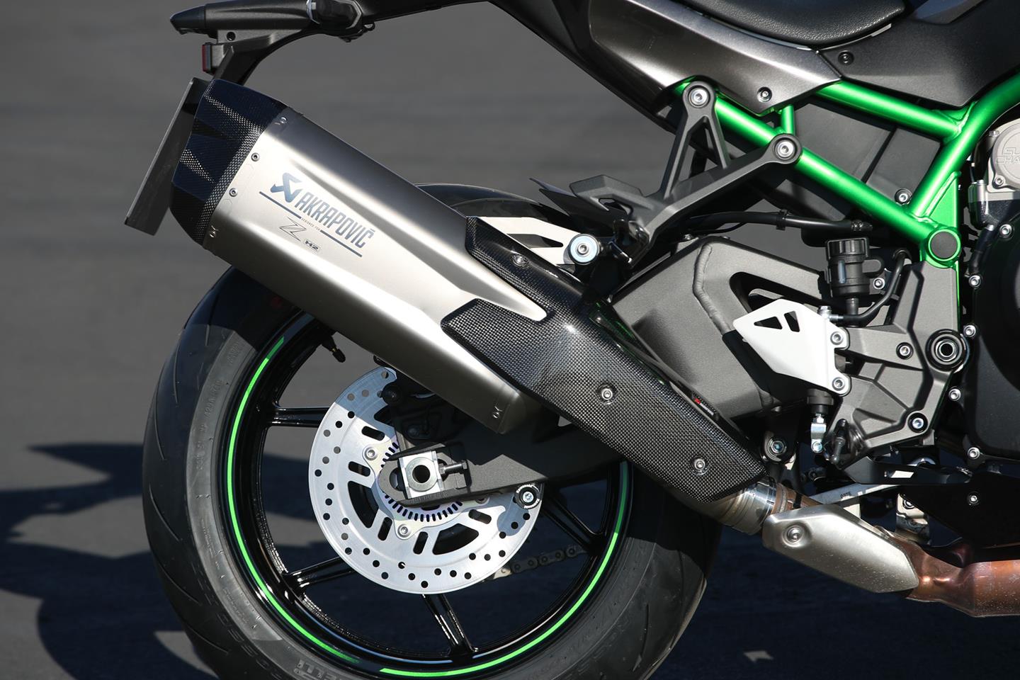 kawasaki h2 full exhaust system