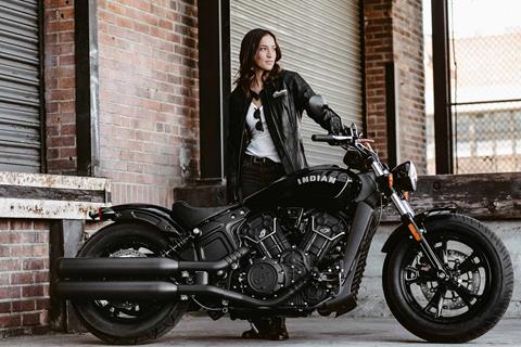 Back in black: Indian work the Bobber treatment on the entry-level Scout Sixty