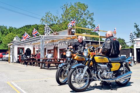 Biker cafés cook up re-opening as lockdown rules eased