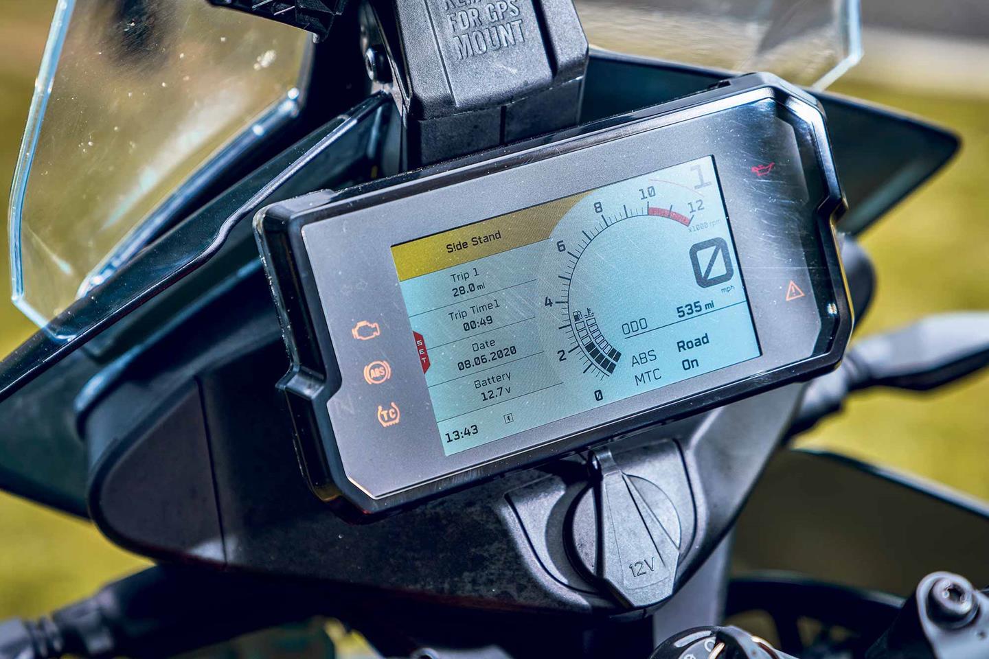 ktm 390 adventure navigation