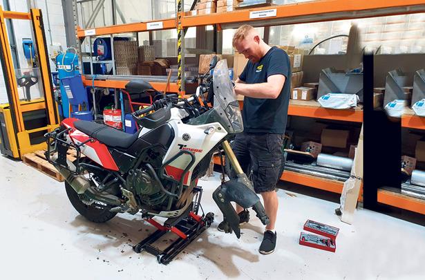 Rising Dampening Suspension Upgrades For The Mcn Fleet Yamaha Tenere 700 Mcn