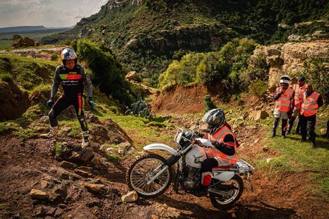 Clinical trials: Dougie Lampkin trains Riders for Health workers in Lesotho