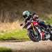 Taking a right-hander on the Ducati Streetfighter V4 S