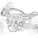Harley-Davidson flat tracker patent drawing
