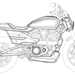 Harley-Davidson flat tracker patent drawing right
