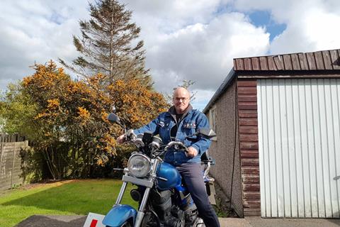 Back in the saddle: Born-again biker commits to #ride5000miles challenge