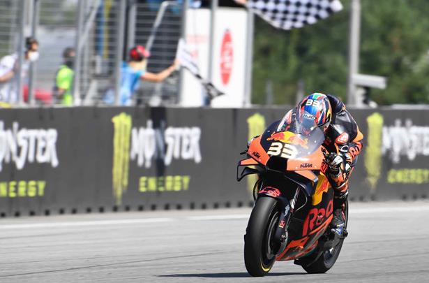 Motogp Brad Binder And Ktm Become Grand Prix Winners At Brno Mcn